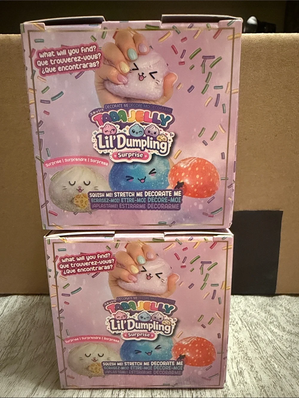 SET OF 2 Lil' Dumpling Surprise - Pink Party Decoration Pack